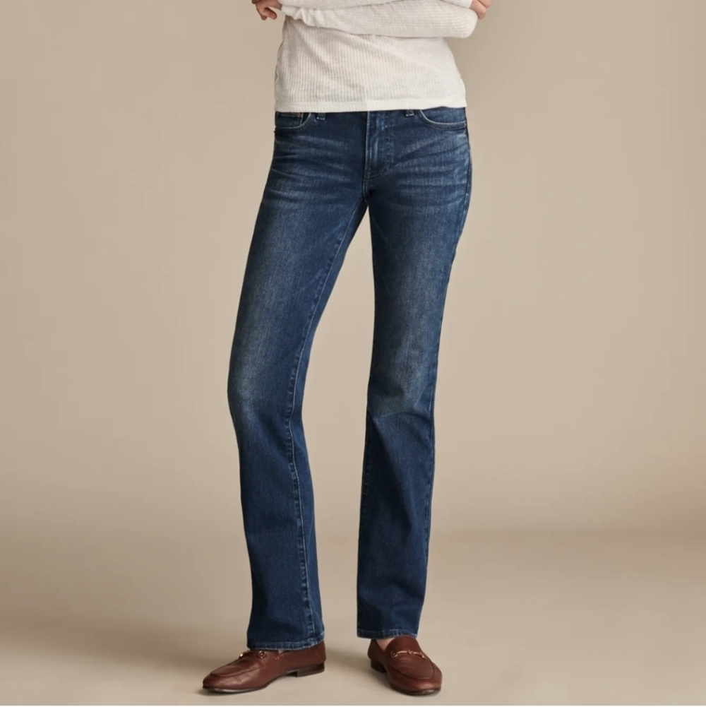 Lucky Brand Women's Boot Cut Jeans - Dark Blue